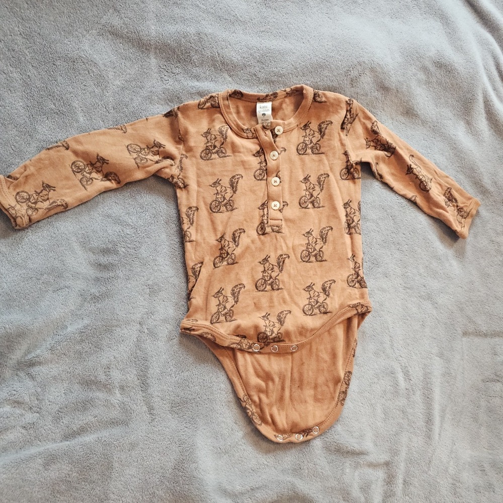 Kate Quinn 18-24 Months Snap On Long‎ Sleeve Shirt Organic Cotton
